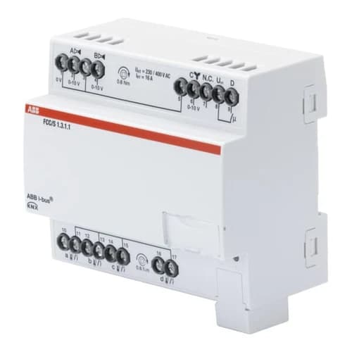 ABB KNX Fan Coil Controller 0-10 V Valves + EC Fan