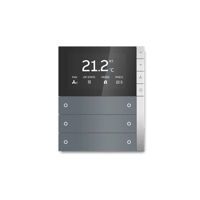 ABB KNX Peonia Thermostat Panel 2/4/10-fold 10