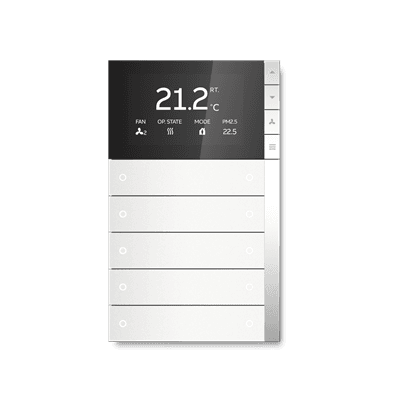 ABB KNX Peonia Thermostat Panel 2/4/10-fold 3
