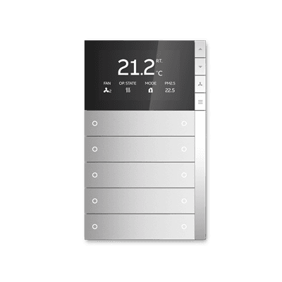 ABB KNX Peonia Thermostat Panel 2/4/10-fold 9
