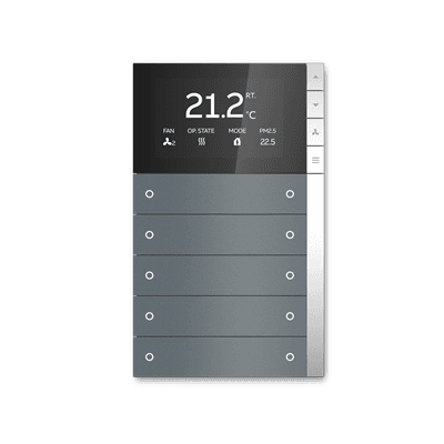 ABB KNX Peonia Thermostat Panel 2/4/10-fold 11