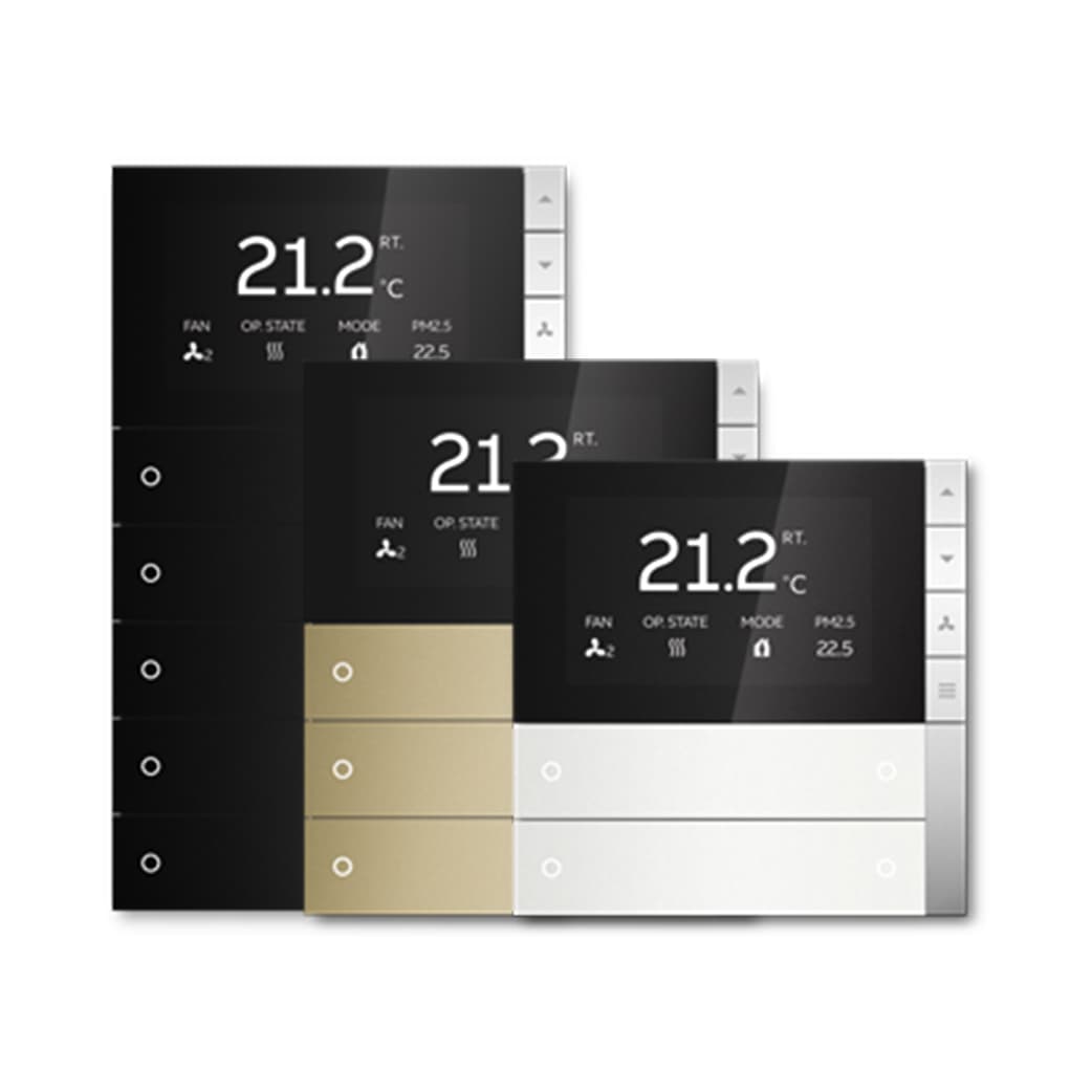ABB KNX Peonia Thermostat Panel 2/4/10-fold 1