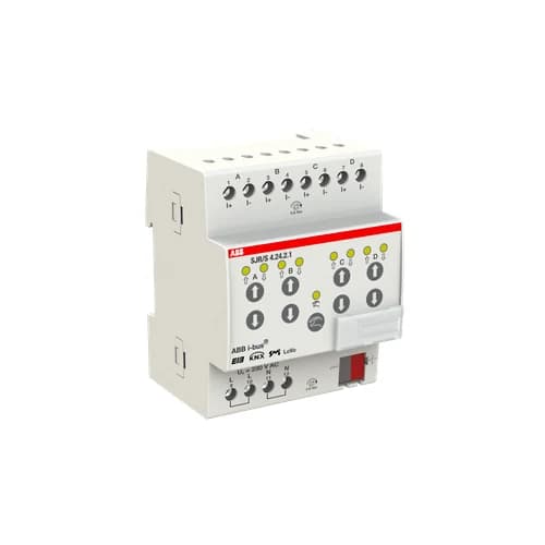ABB KNX SJR/S4.24.2.1 SMI Blind/Roller Shutter Actuator, LoVo, 4-fold, MDRC 2