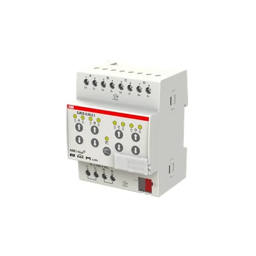 ABB KNX SJR/S4.24.2.1 SMI Blind/Roller Shutter Actuator, LoVo, 4-fold, MDRC 3