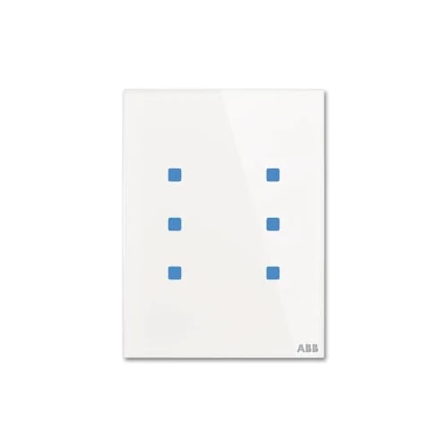 ABB Busch-tacteo KNX Control Element 6-fold with Temperature Sensor (TB/U6.7.1-CG)