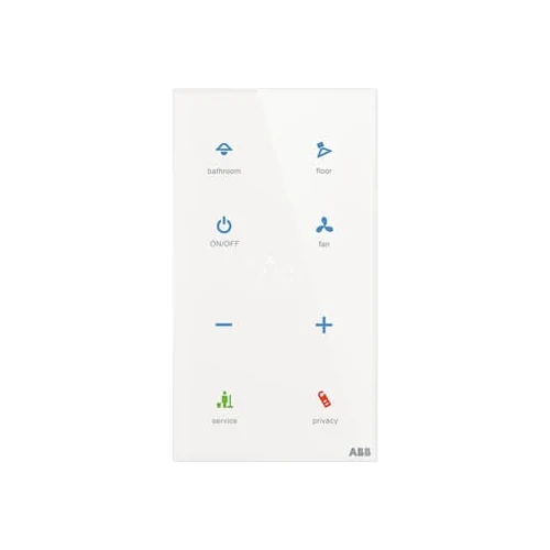 ABB TBR/U4.7.1-CG tacteo KNX Room Control Element 4/8-fold with RTC