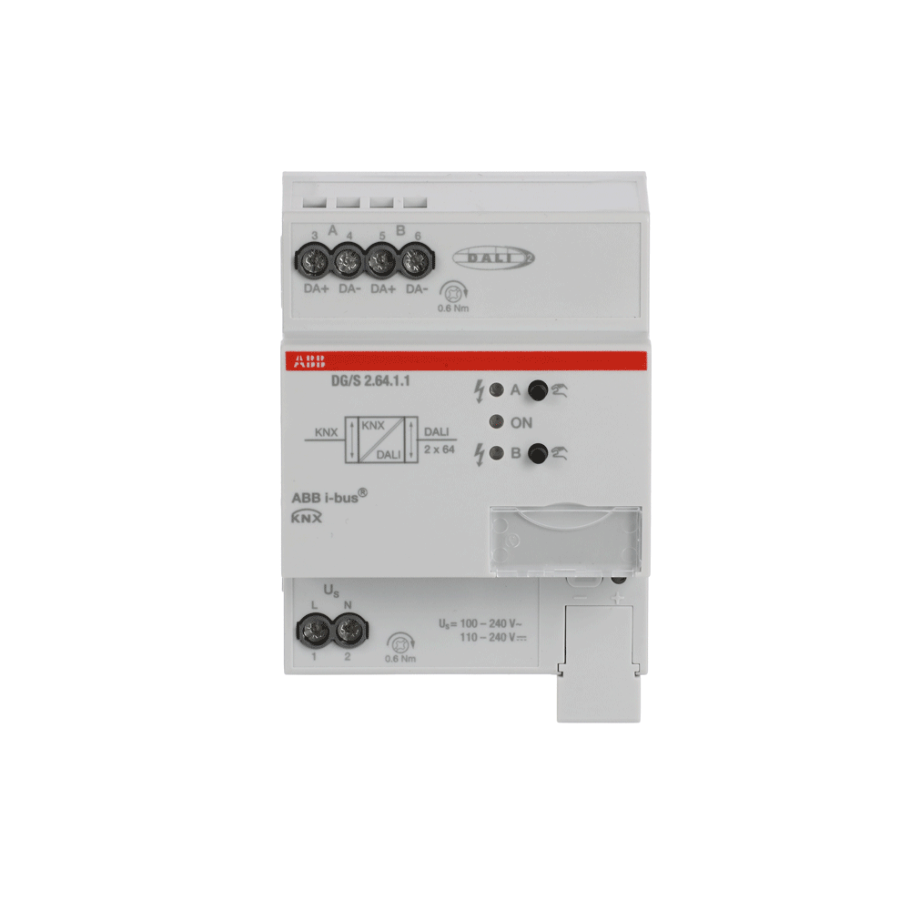 DG/S2.64.1.1 KNX DALI Gateway 2-fold 1