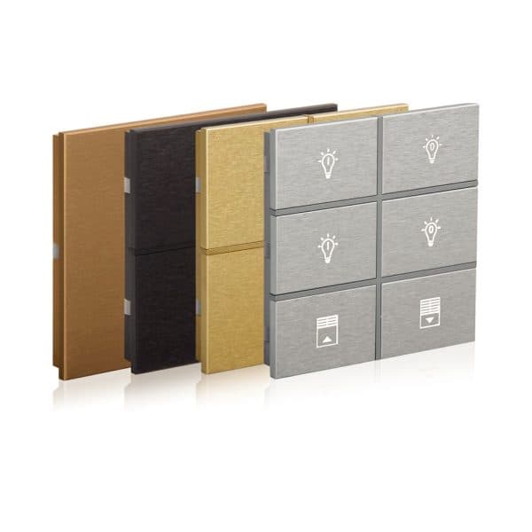 EAE Rosa Metal KNX Touch Switches 2