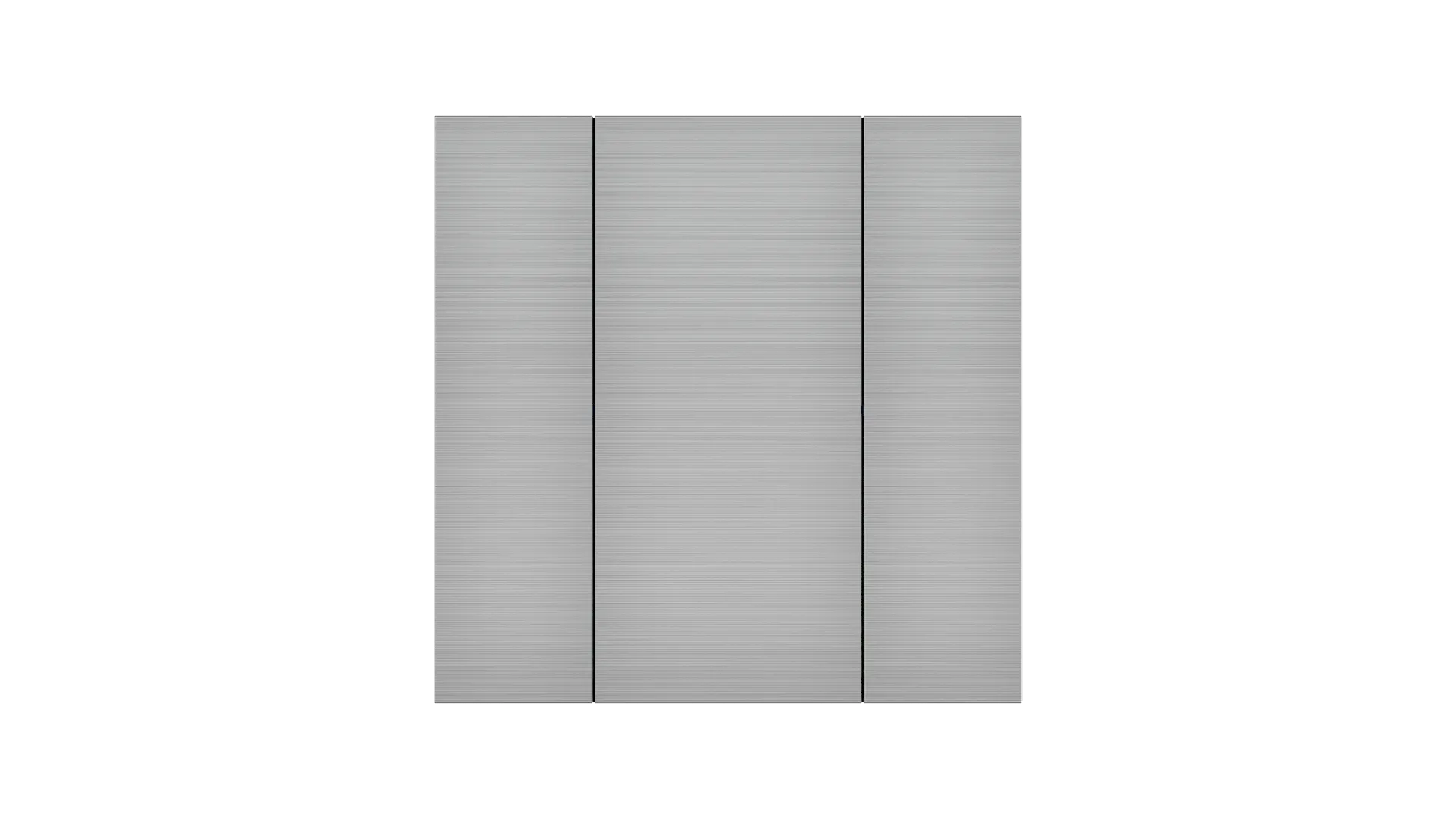 Interra iSwitch+ Aluminium KNX Thermostat Room Controller 12