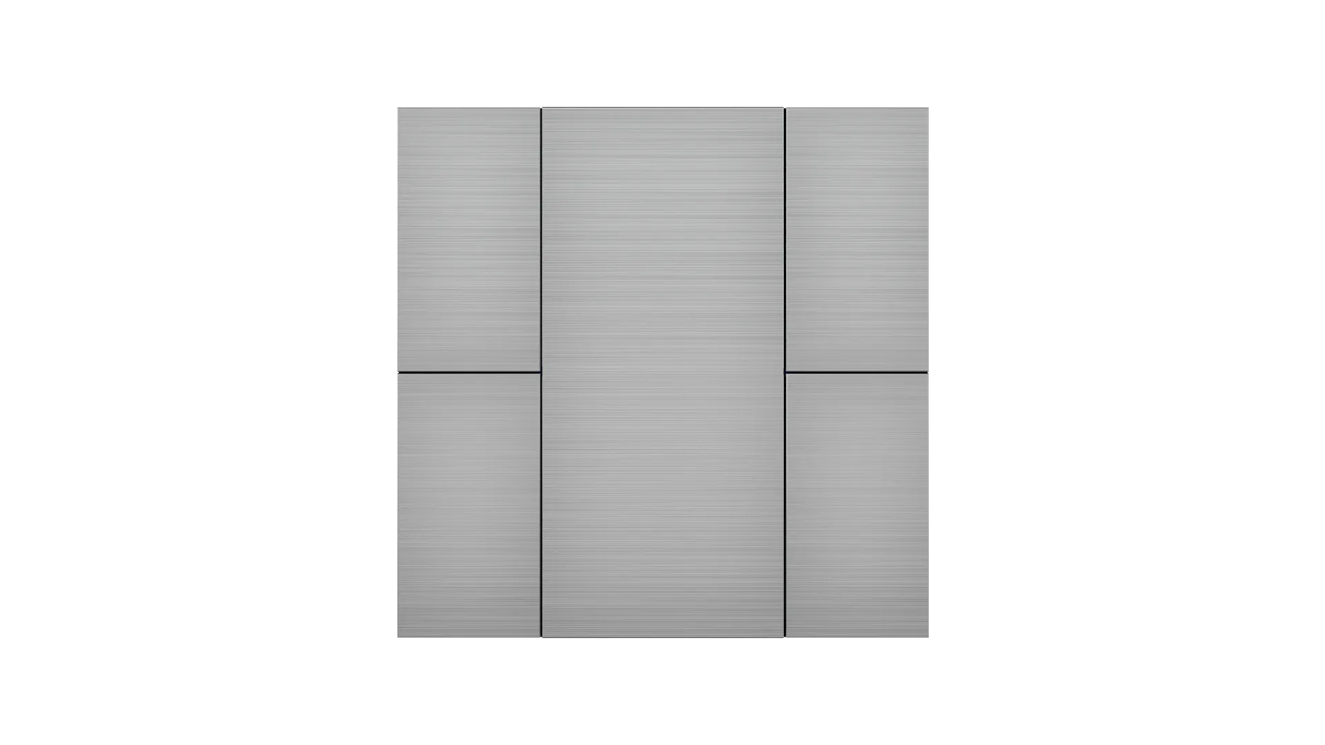 Interra iSwitch+ Aluminium KNX Thermostat Room Controller 13