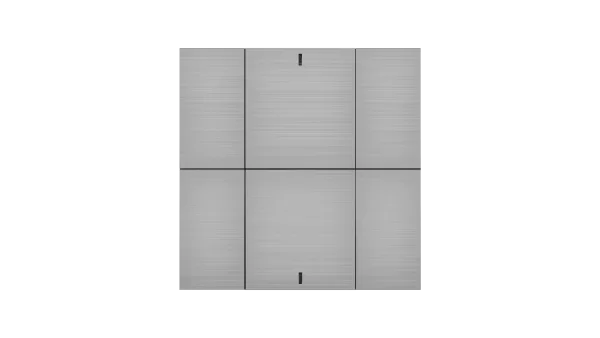 Interra iSwitch+ Aluminium KNX Thermostat Room Controller 21