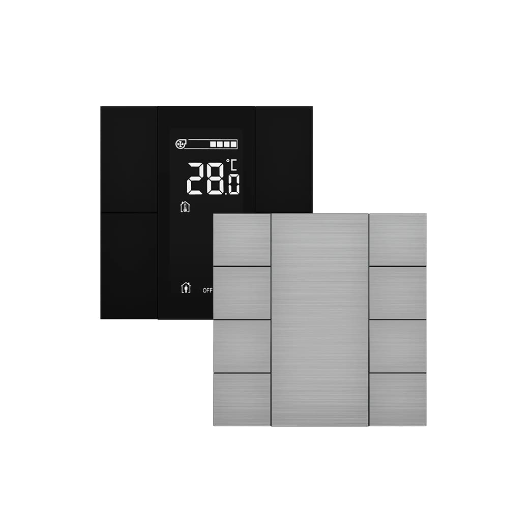 Interra iSwitch+ Aluminium KNX Thermostat Room Controller 1