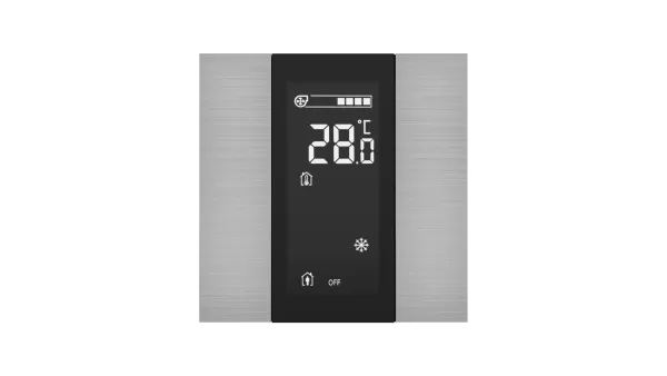 Interra iSwitch+ Aluminium KNX Thermostat Room Controller 17