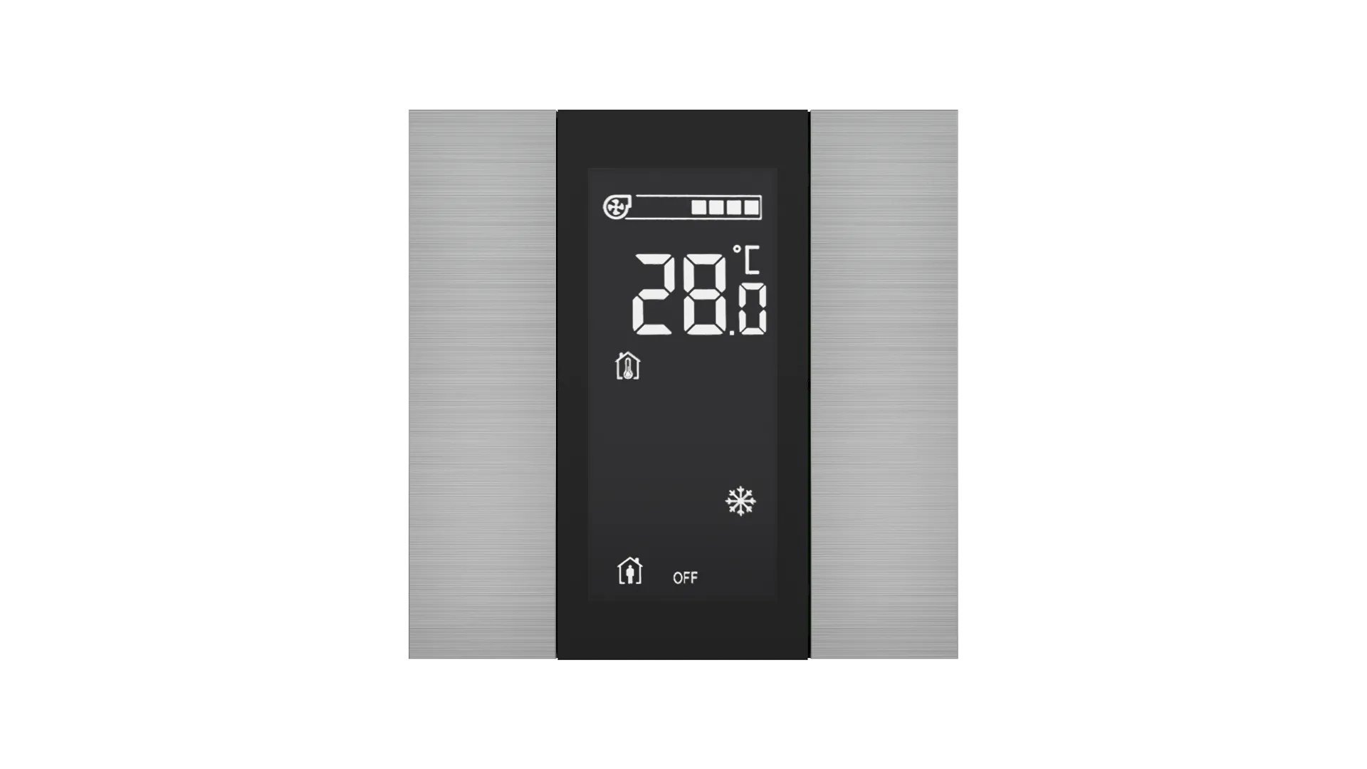 Interra iSwitch+ Aluminium KNX Thermostat Room Controller 11
