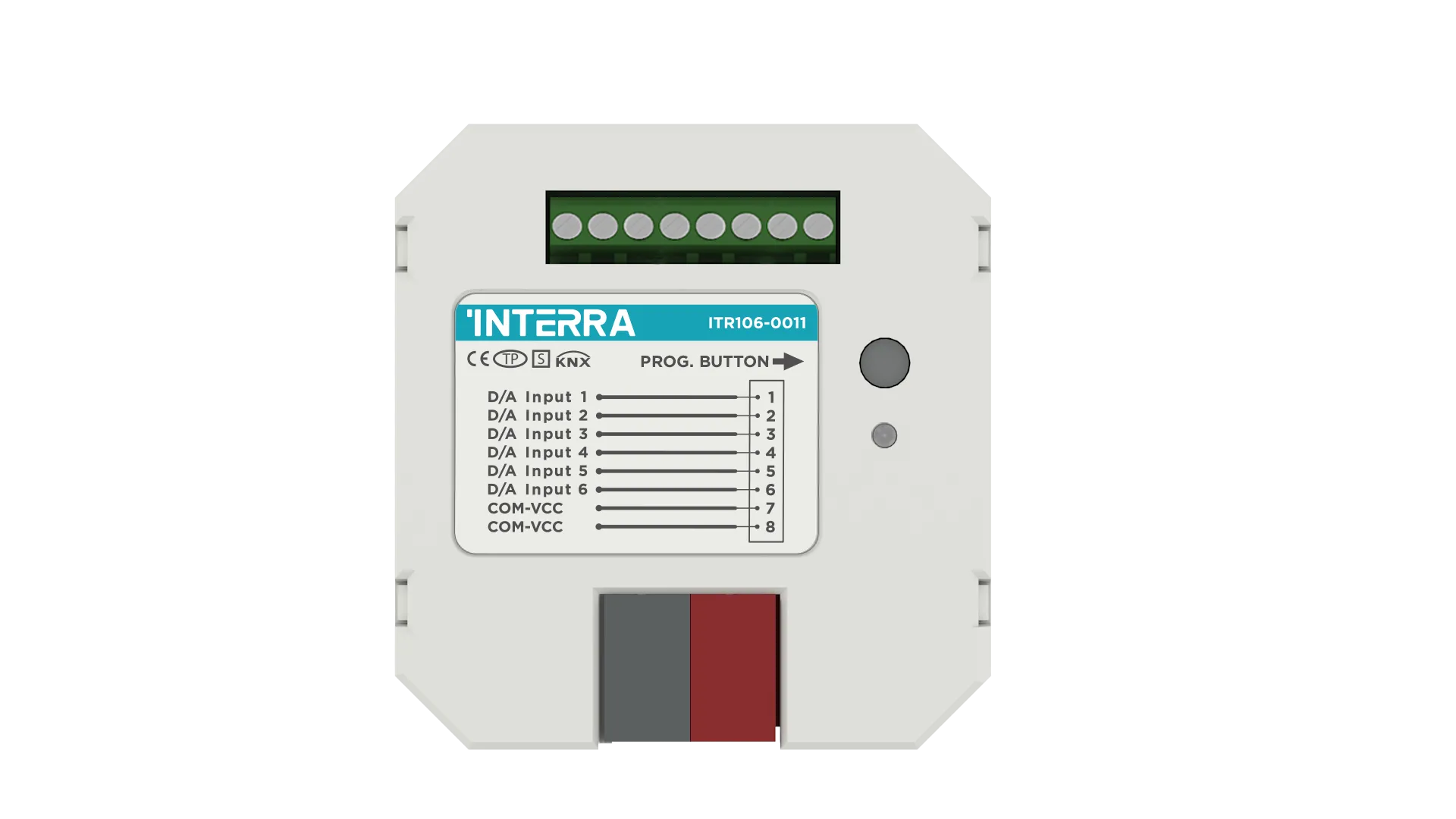 ITR106-0011 Interra KNX 6 Ch Analog Input Thermostat 1
