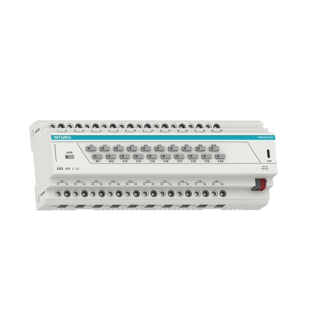 ITR520-0016 KNX Combo+ 20 Channel Actuator 2