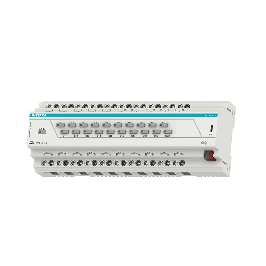ITR520-0016 KNX Combo+ 20 Channel Actuator 3