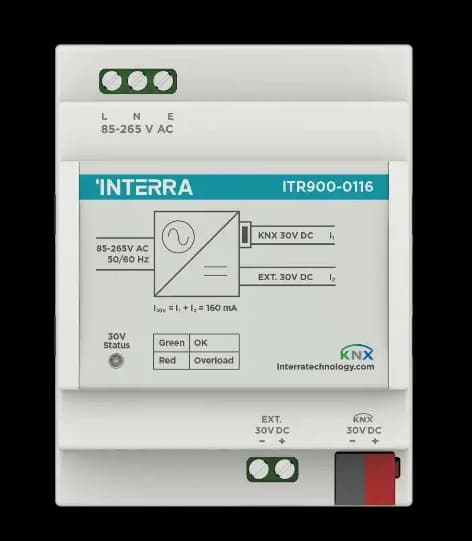 ITR900-0116 Interra KNX Power Supply 160 mA 1