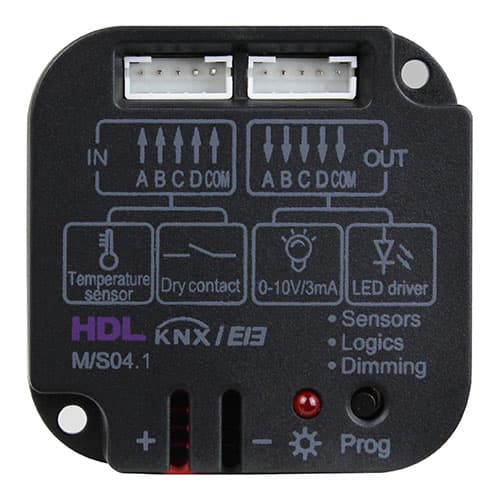M/S04.1 KNX 4-Zone Dry Contact Module 1