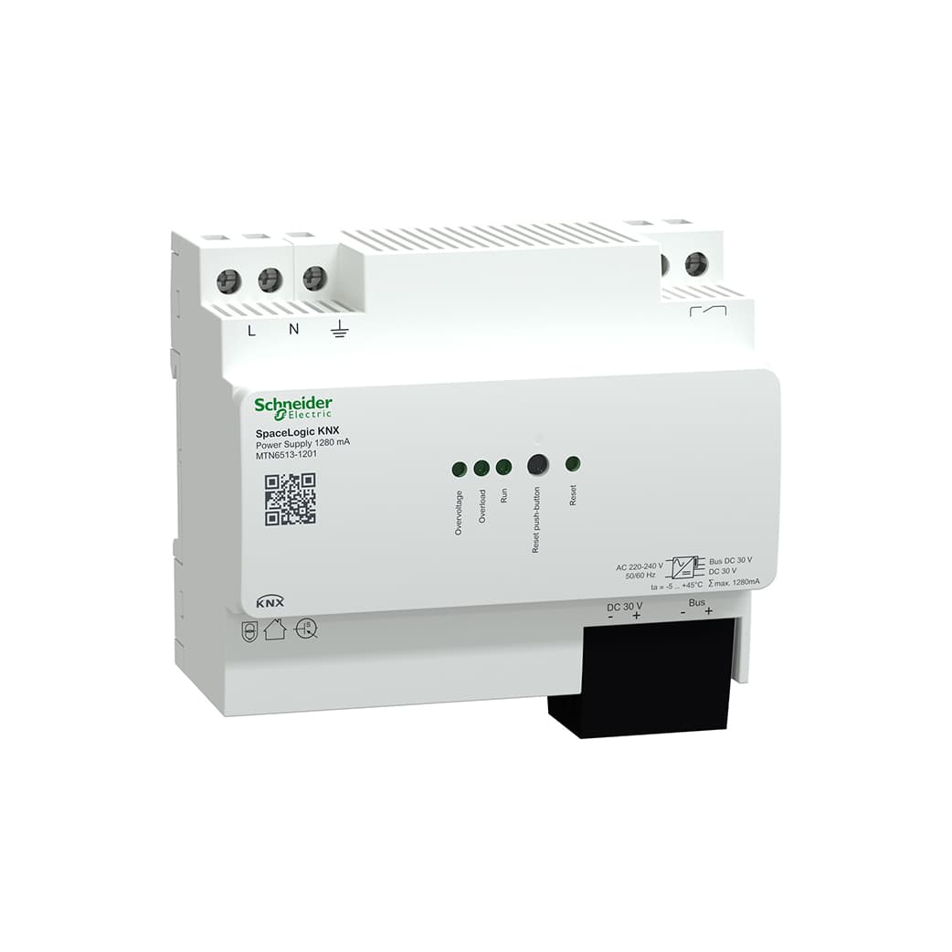 MTN6513-1201 SpaceLogic KNX Power Supply 1280 mA 1