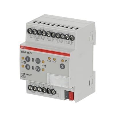 SAH/S8.6.7.1 KNX Switch Shutter Actuator 3