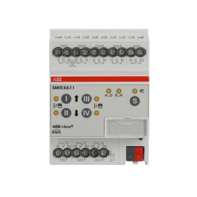 SAH/S8.6.7.1 KNX Switch Shutter Actuator 1