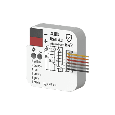 US/U4.3 KNX Universal Interface 4-fold 3