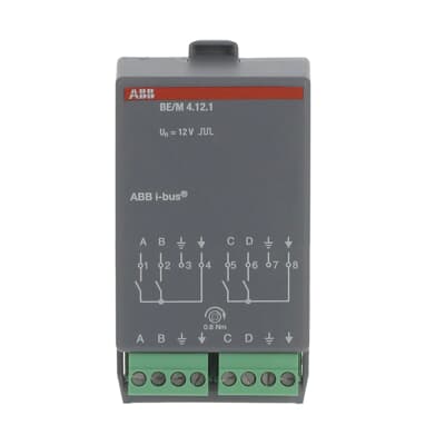 ABB KNX Room Controller Binary Input Module 4-fold Contact Scanning preview 1
