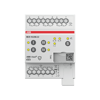 ABB KNX Binary Input 10-fold 10-230V with Manual Operation preview 2