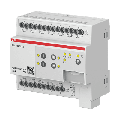 ABB KNX Binary Input 12-fold 10-230V with Manual Operation preview 1