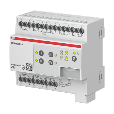 ABB KNX Binary Input 16-fold 10-230V with Manual Operation preview 1