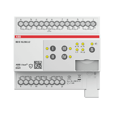 ABB KNX Binary Input 16-fold 10-230V with Manual Operation preview 2