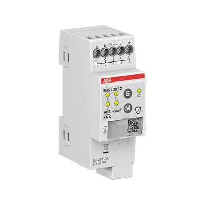 ABB KNX Binary Input 4-fold Contact Scanning with Manual Operation preview 3