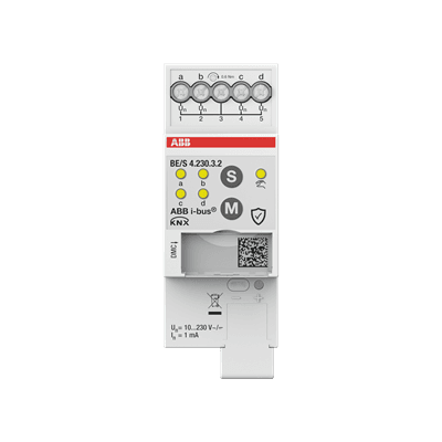 ABB KNX Binary Input 4-fold 10-230V with Manual Operation preview 2