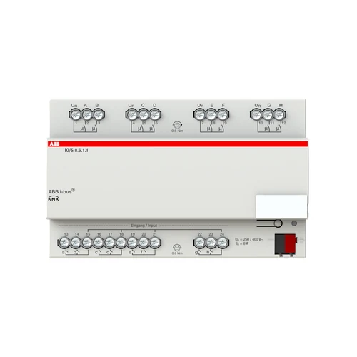 ABB KNX I/O Actuator 8-fold 6 A MDRC preview 1