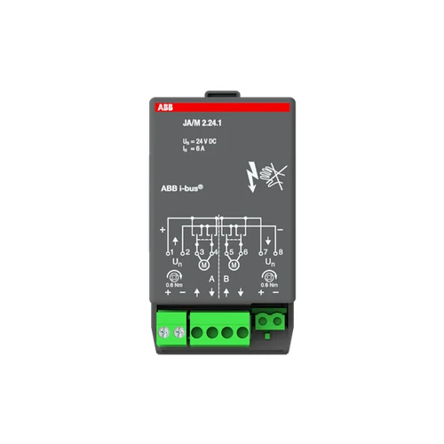 ABB KNX Shutter Actuator Module 2-fold 24V preview 1