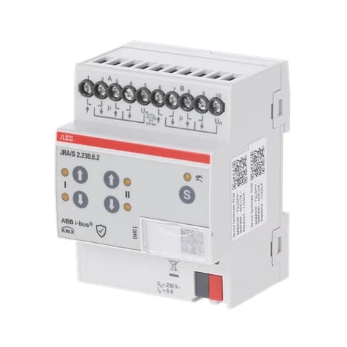 ABB KNX Blind/Shutter Actuator 2-fold 230 V Travel Detection Manual preview 1