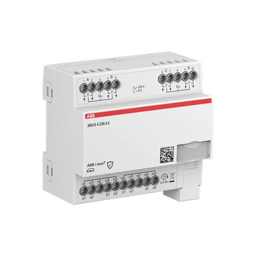 ABB KNX Blind/Shutter Actuator 4-fold 230 V Travel Det Binary Inputs Manual preview 1
