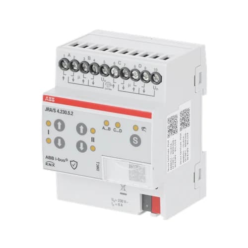 ABB KNX Blind/Shutter Actuator 4-fold 230 V Travel Detection Manual preview 2