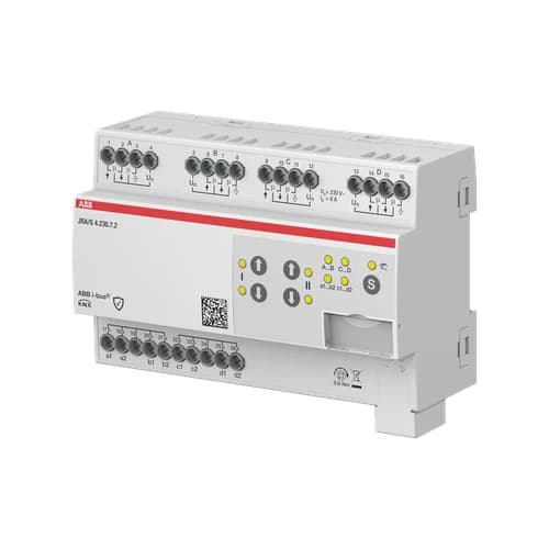 ABB KNX Blind/Shutter Actuator 4-fold 230 V Travel Det 3 End Pos Binary Manual preview 1