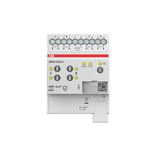 ABB KNX Blind/Shutter Actuator 4-fold 24 V Travel Detection Manual preview 2