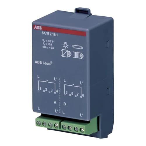 ABB KNX Switch Actuator Module 2-fold 16A preview 1