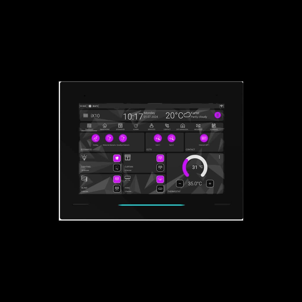 Interra iX10 10.1" KNX Touch Screen preview 1