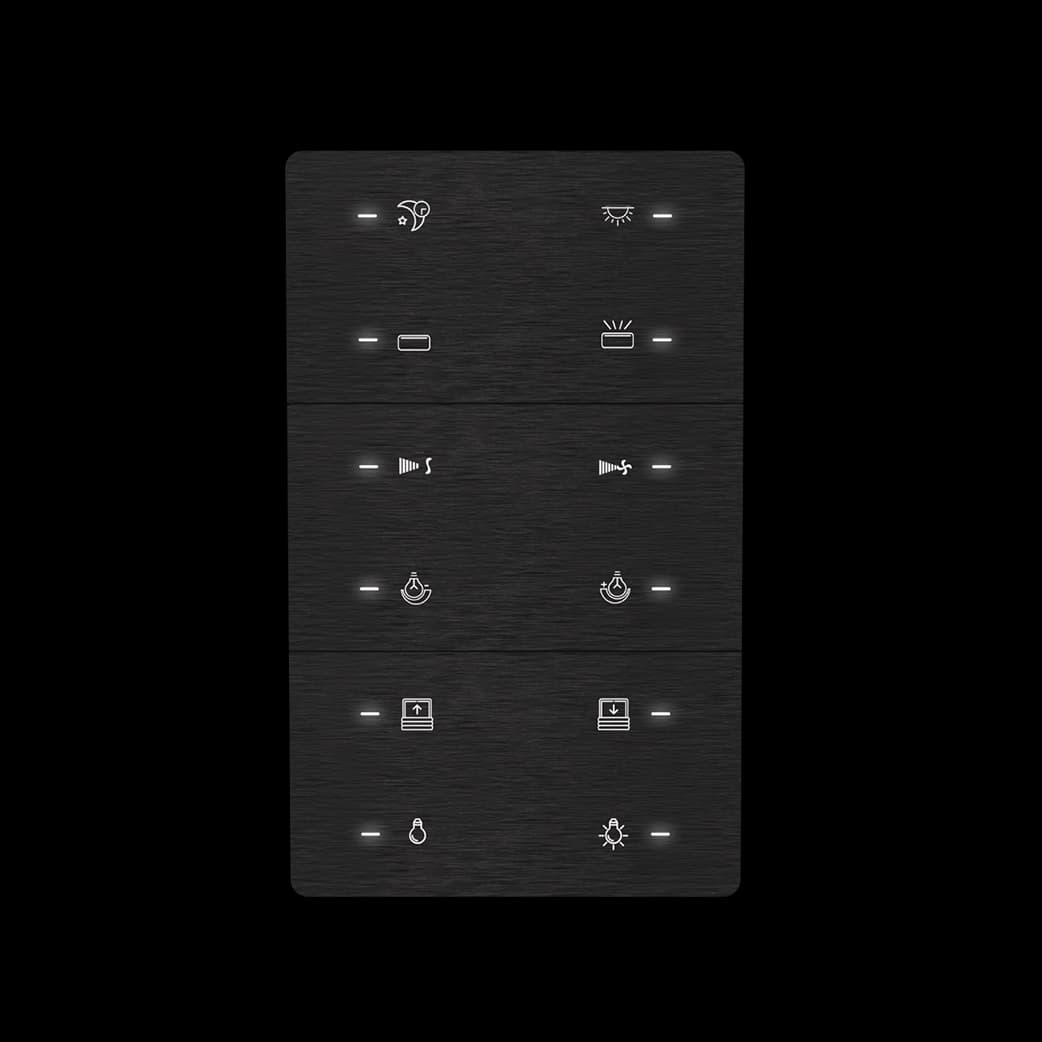 Interra iXM Switch 8/12 Button KNX Secure preview 3