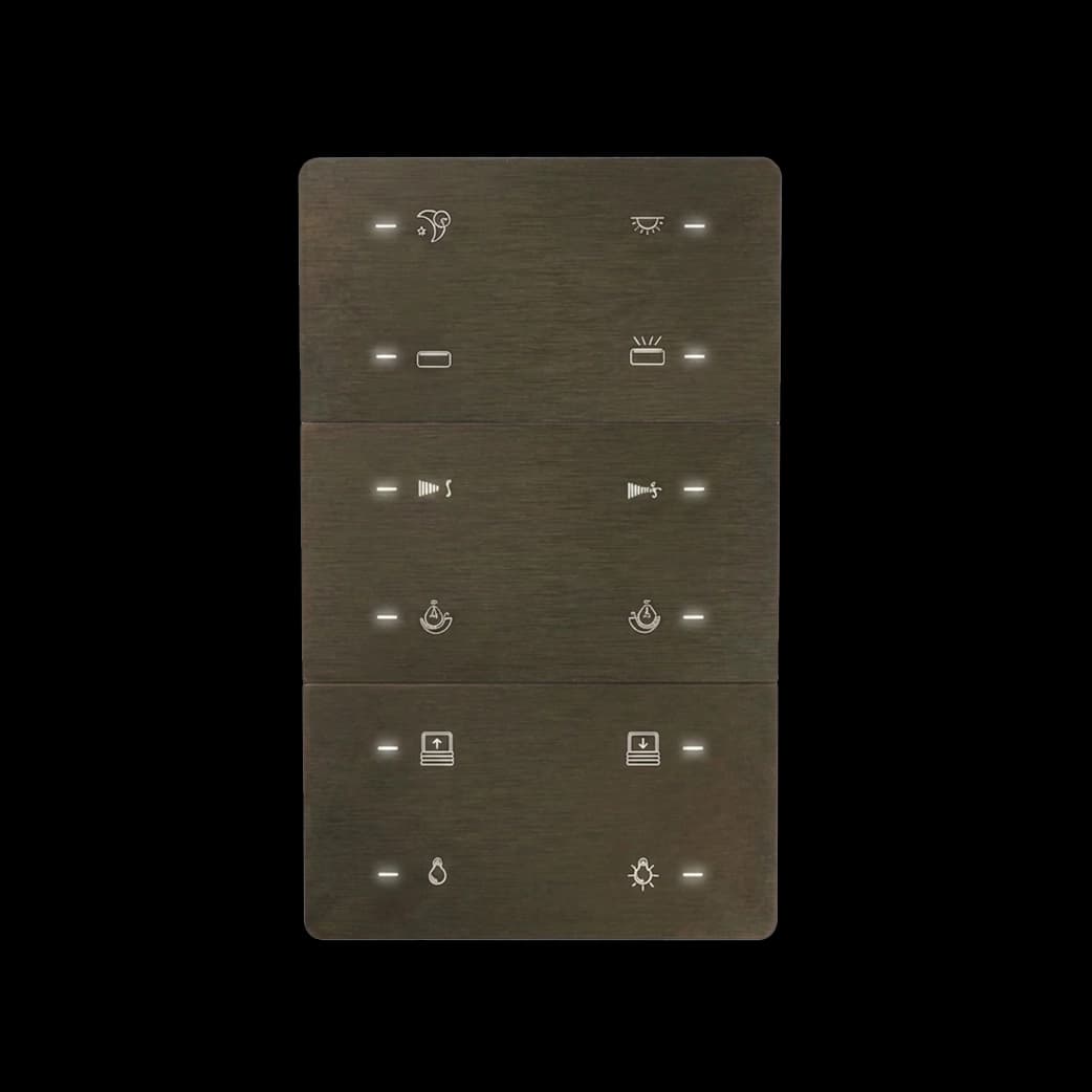 Interra iXM Switch 8/12 Button KNX Secure preview 4