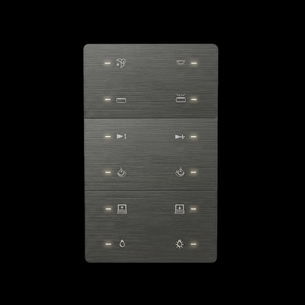 Interra iXM Switch 8/12 Button KNX Secure preview 2