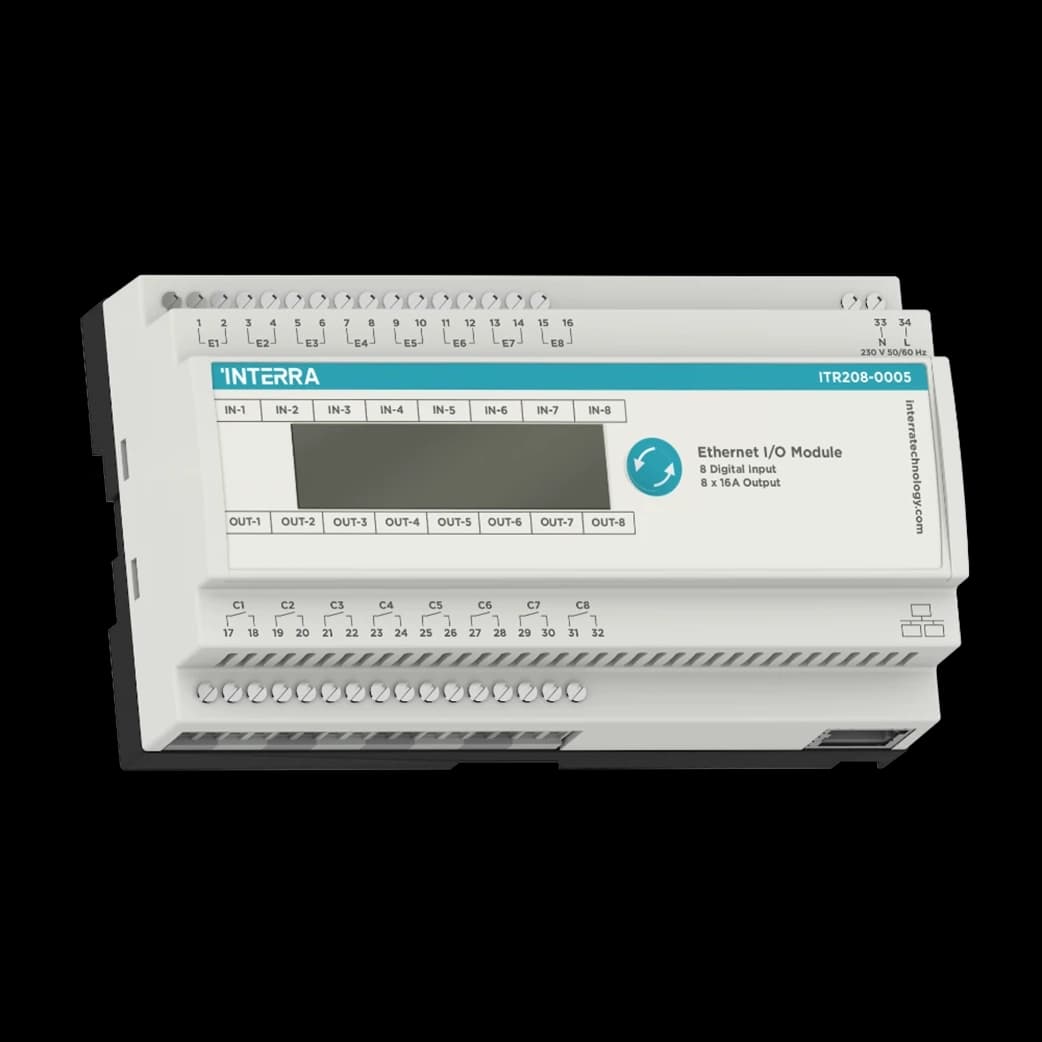 Interra KNX I/O Module 8-Channel Ethernet preview 1