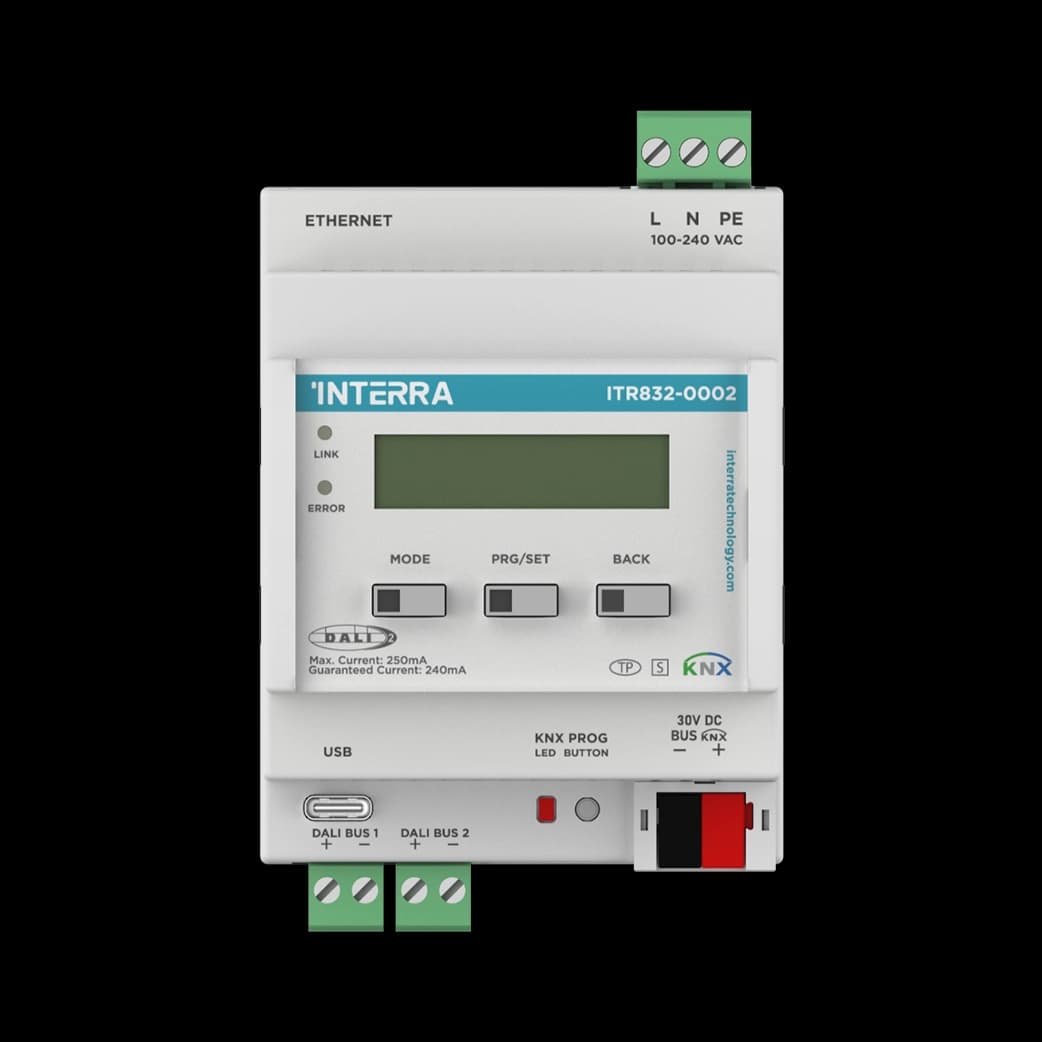 Interra KNX DALI Gateway 2-Channel Ethernet preview 1